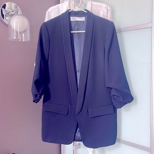 Zara blazer S New!  without tags Navy blue